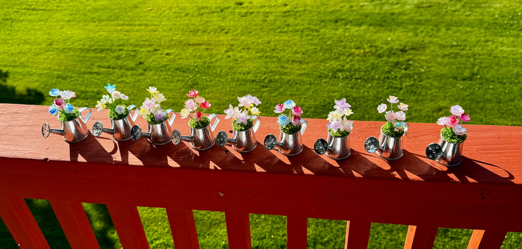 Handmade Mini Watering Can Forever Plant