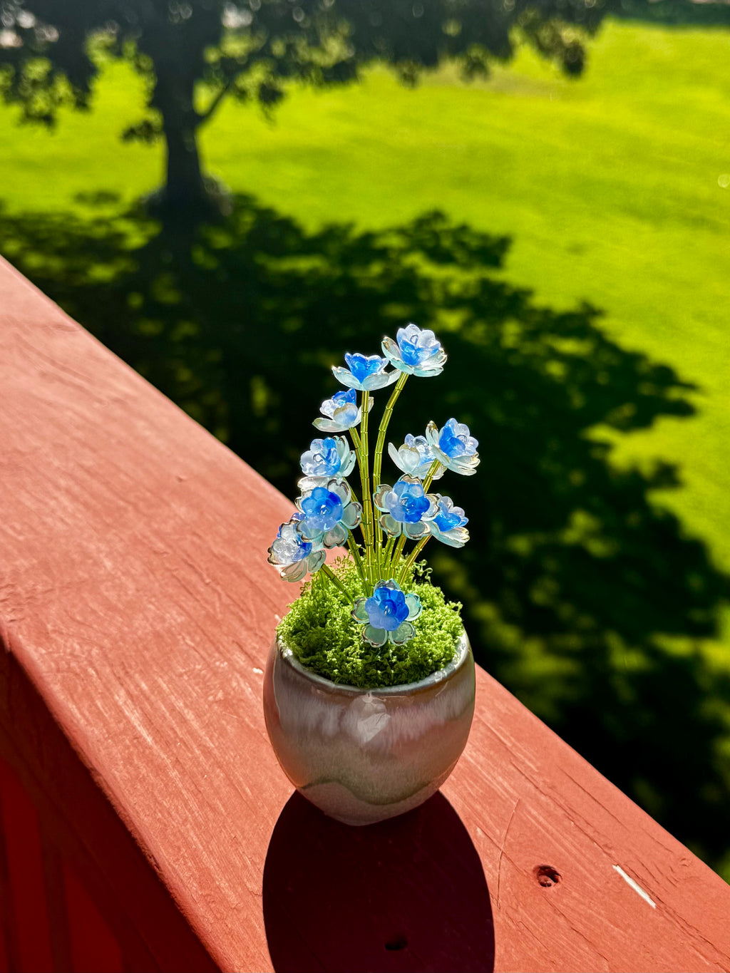 Beaded Forever Plants ~ 2"