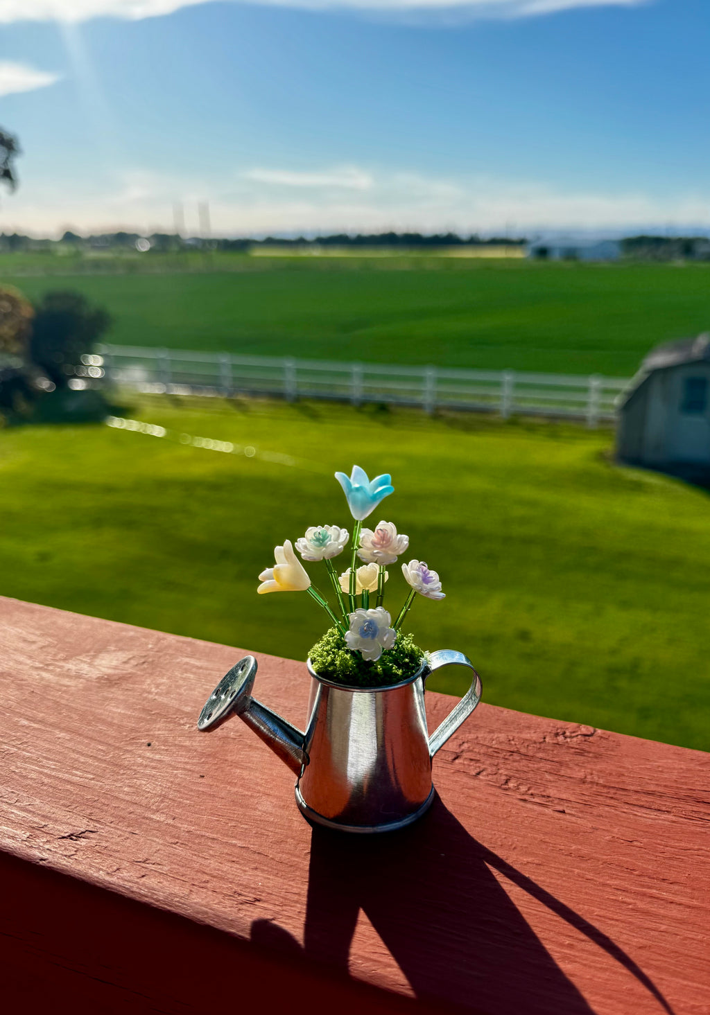 Handmade Mini Watering Can Forever Plant