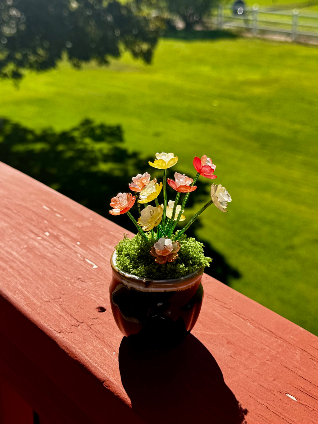 Beaded Forever Plants ~ 2"